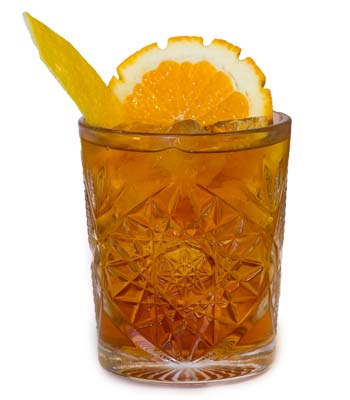 foto di un cocktail con l´amaro calabro