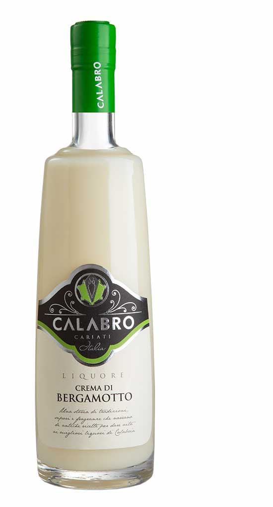 immagine della bottiglia Crema di bergamotto calabro liquori