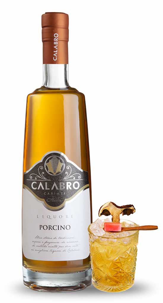 immagine della bottiglia Liquore di porcino calabro liquori