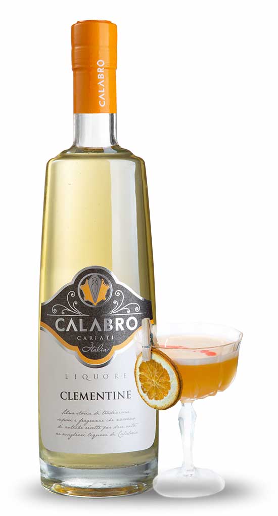 immagine della bottiglia Liquore di clementine calabro liquori